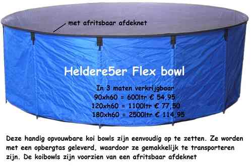Heldere5er Flex Bowl 120 cm